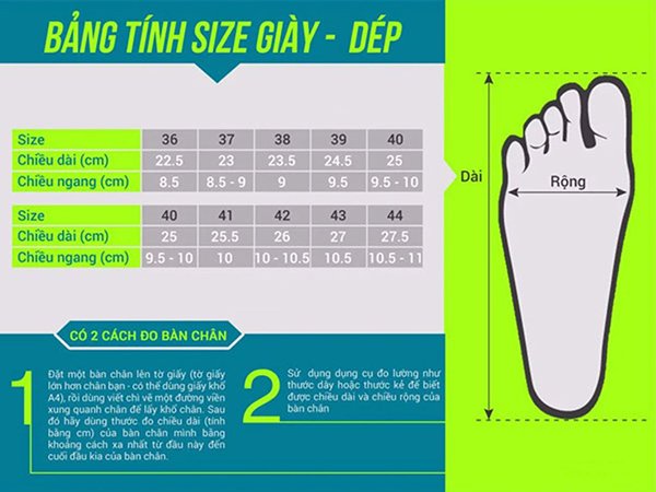 Cách Chọn Size Giày Bảo Hộ Lao Động